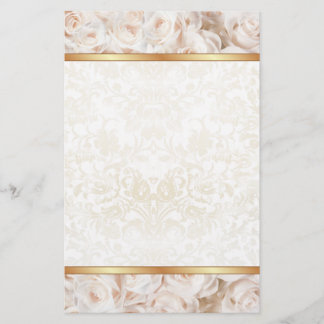 Papelería Elegancia rosa de champagne