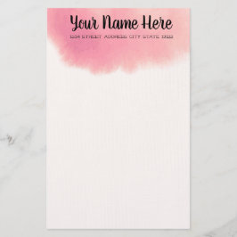 Papelería Elegante acuarela