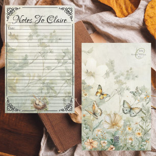 Papelería Elegante Bluebirds y la Pasadería de Flores Silves