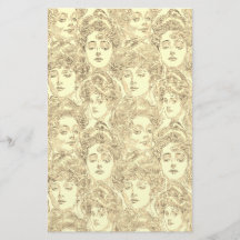 Elegante crema victoriana de chica Gibson