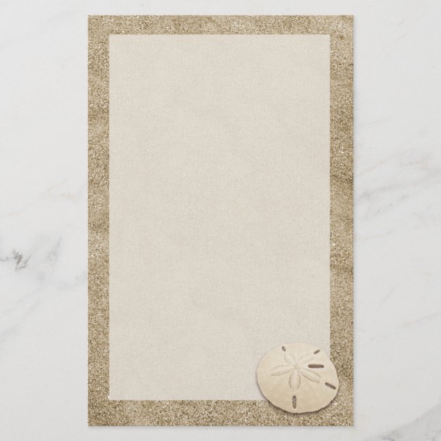 Papelería Elegante Estacionario de Arena 4 (Anverso)