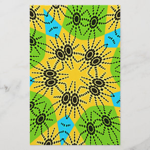 Papelería Elegante estilo araña de inspiración africana