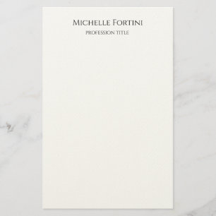 Papelería Elegante sencillo Minimalista
