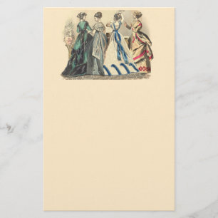 Papelería Elegante Stationery de moda victoriana