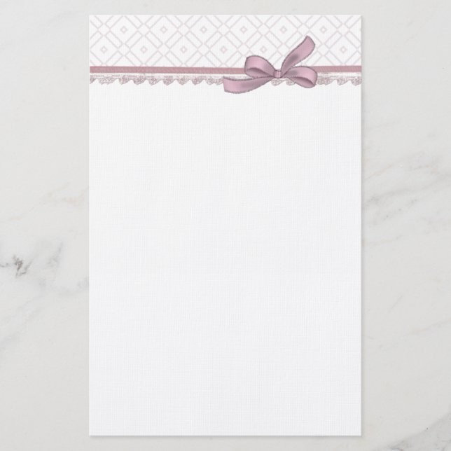 Papelería Elegante Stationery Personal (Anverso)