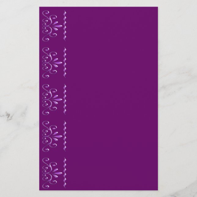 Papelería Elegante Swirls (Anverso)