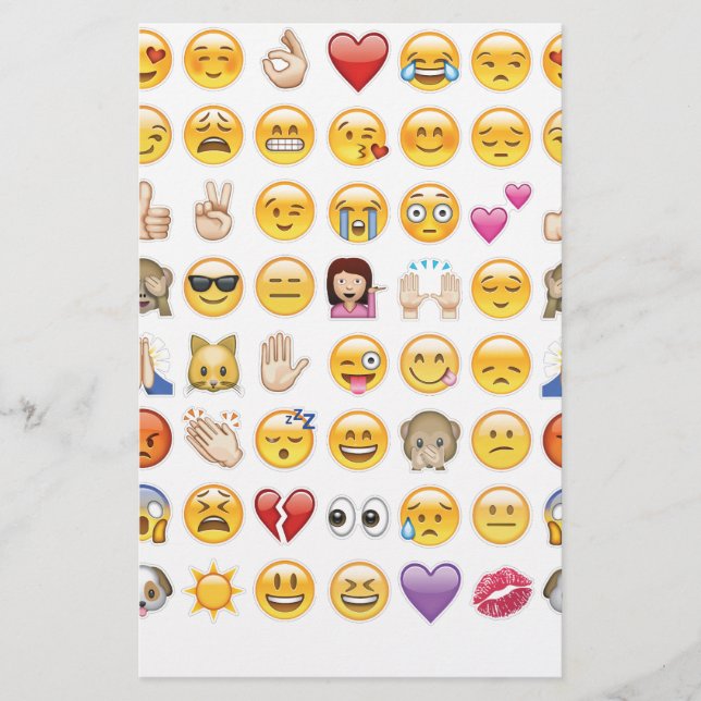 Papelería emoji (Anverso)
