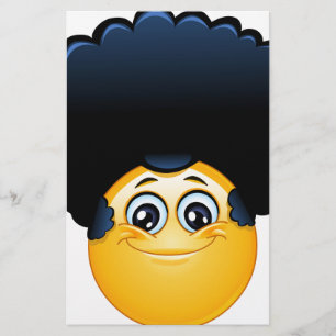 Papelería emoji afro