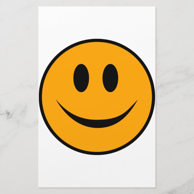 Papelería Emoji Cara Sonriente (Anverso)