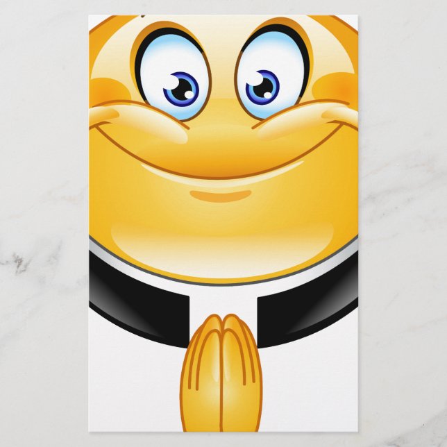 Papelería emoji del sacerdote (Anverso)