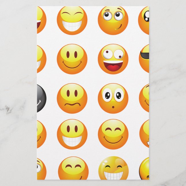 Papelería emojis (Anverso)