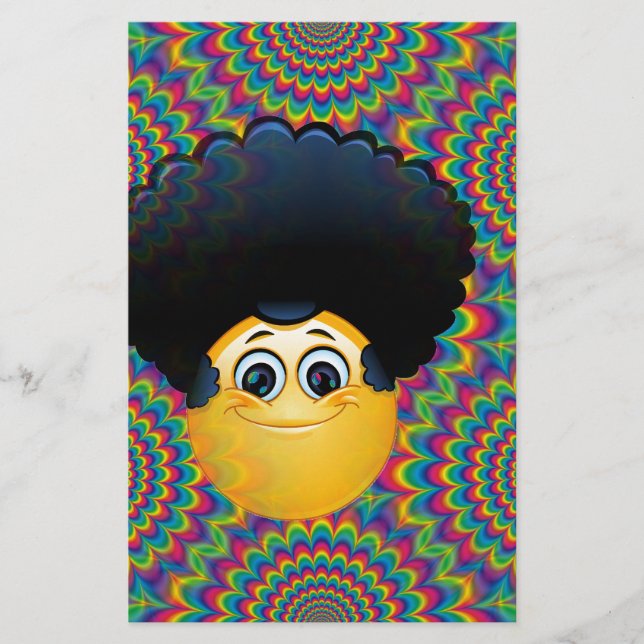 Papelería emojis afro (Anverso)