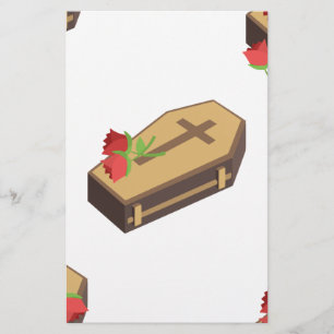 Papelería emojis de ataúd