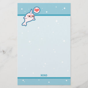 Papelería Empollón lindo Narwhal