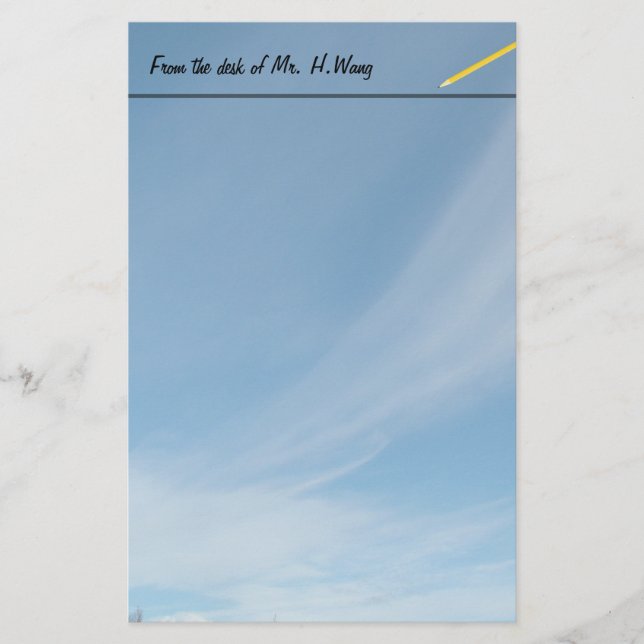 Papelería Empresa, escuela, oficina principal (Anverso)