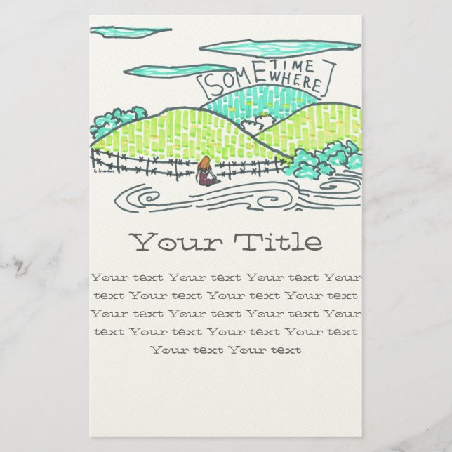 Papelería En algún momento / en algún momento (Anverso)