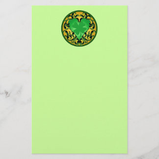Papelería Encanto afortunado del corazón de St Patrick