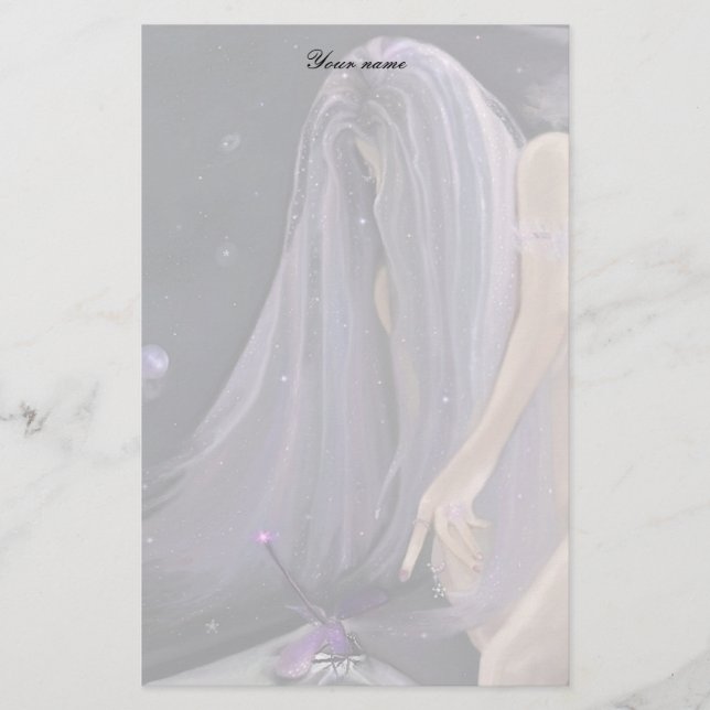 Papelería Encuentro cósmico (Anverso)