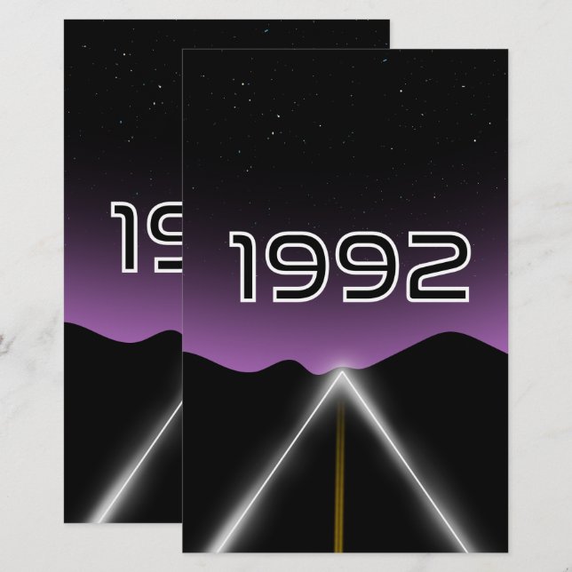 Papelería Encuentros de 1992 (Anverso / Reverso)