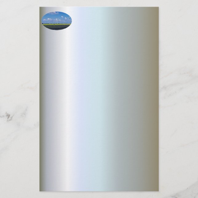 Papelería Energía alternativa - Solar y Eólica (Anverso)