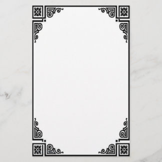 Papelería Enrejado del Victorian inmóvil