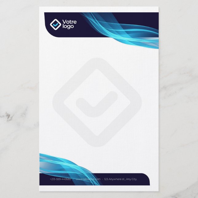 Papelería Entête de lettre simple (Anverso)