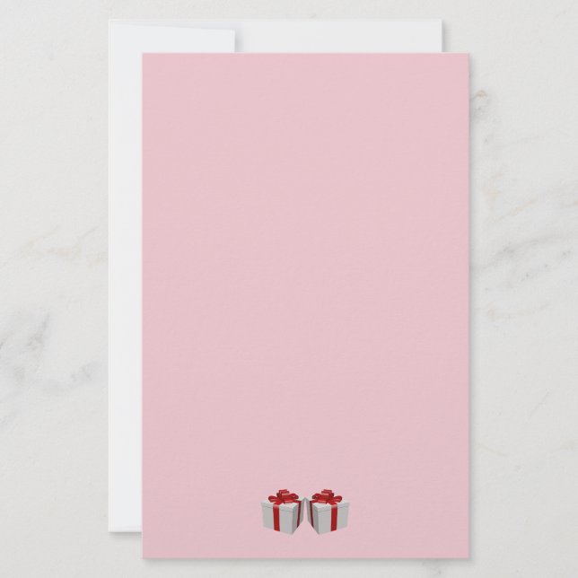 Papelería Eres el regalo perfecto para mí Stationery (Anverso)