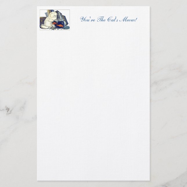 Papelería Eres la tarima del gato (Anverso)