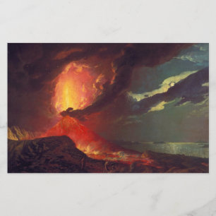Papelería Erupción volcánica del Monte Vesubio (Volcán Activ