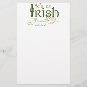 Papelería Es algo irlandés