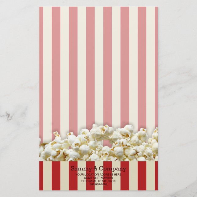 Papelería Es su fuente personalizada del fiesta (Anverso)