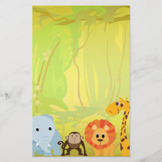 Papelería Es una selva Baby Shower