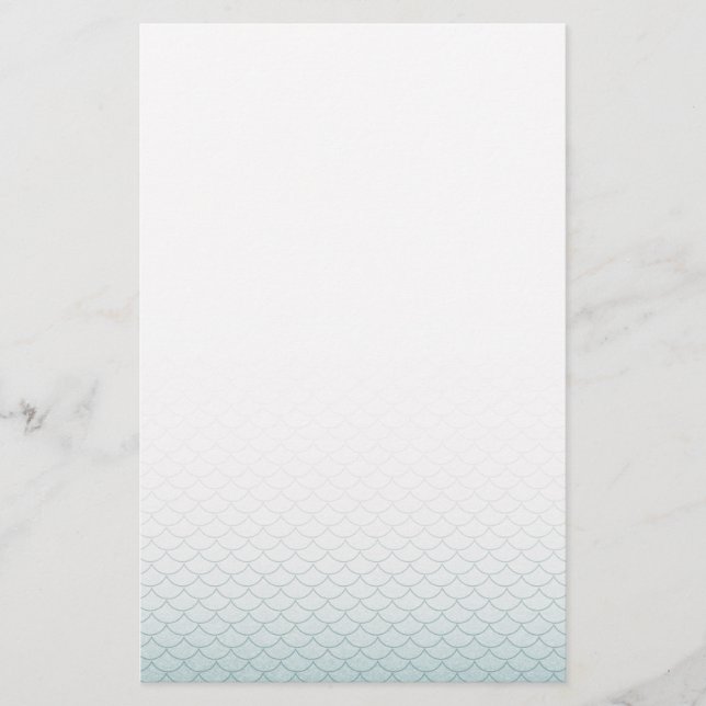 Papelería Escalas de la sirena de Ombre (Anverso)