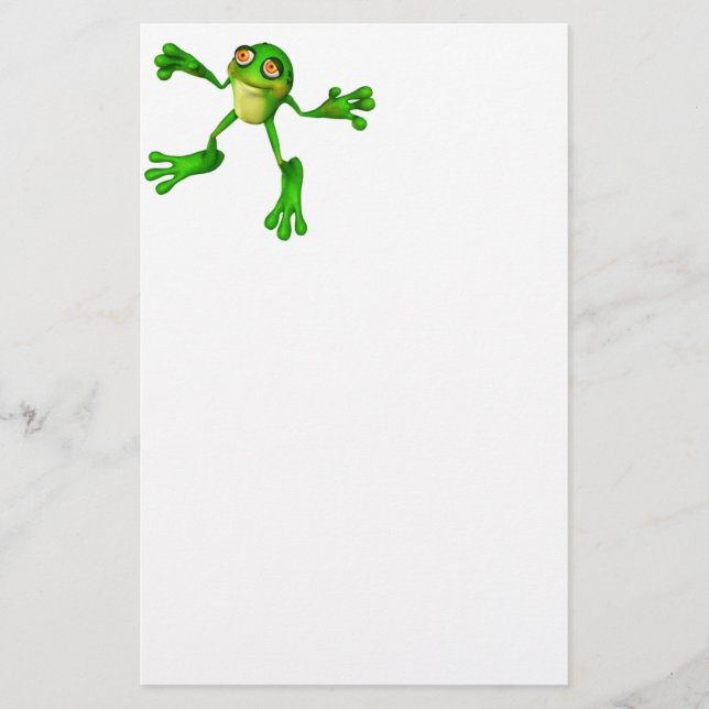 Papelería Escarcha verde suave (Anverso)