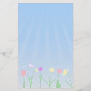 Papelería Escena de la primavera inmóvil