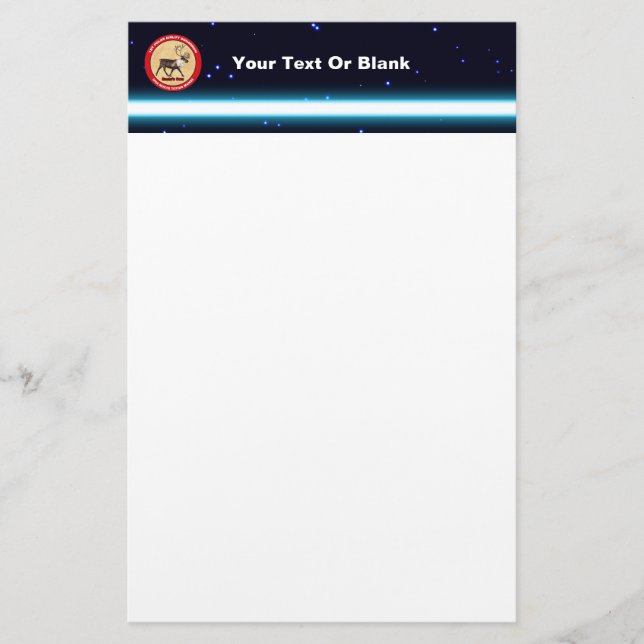 Papelería Escuadrón de elevador de aire polar propio de Sant (Anverso)