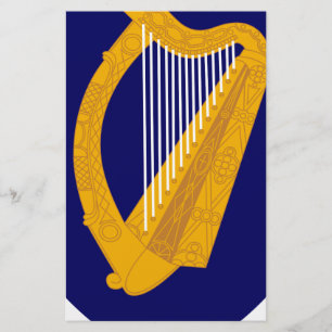 Papelería Escudo de armas de Irlanda - emblema irlandés