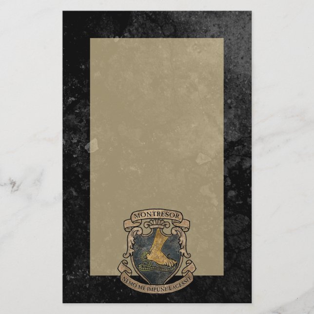 Papelería Escudo de armas de Montresor (Anverso)