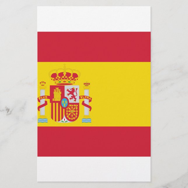 Papelería España/bandera española (Anverso)