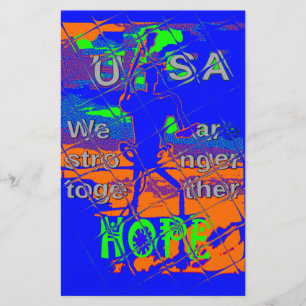 Papelería Esperanza psicodélica de Estados Unidos: Arte de l