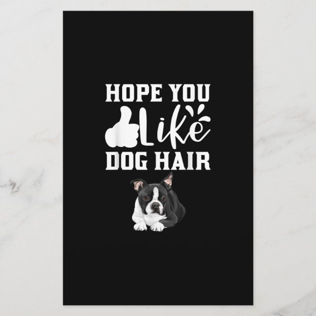 Papelería Espero Que Te Guste El Cabello De Perro Funny Bost (Anverso)