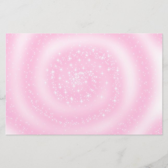 Papelería Espiral estrellada (Anverso)