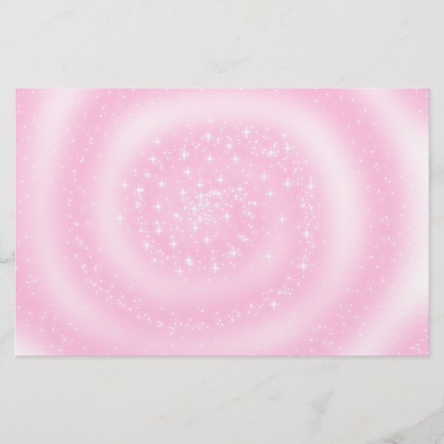 Papelería Espiral estrellada (Anverso)