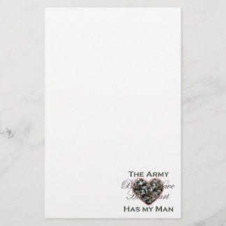 Papelería Esposa del ejército inmóvil