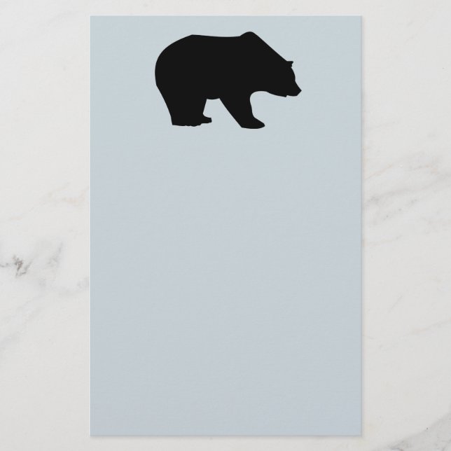PAPELERÍA ESTACIÓN DE OSO GRIZZLY (Anverso)