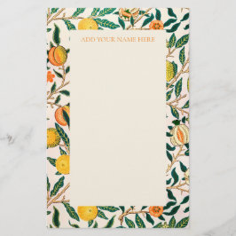 PAPELERÍA ESTACIÓN DE PATRÓN "POMEGRANADA" DE WILLIAM MORRIS