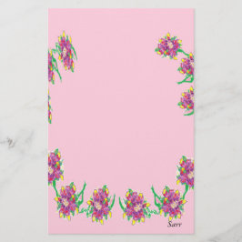 Papelería Estacionalidad/Lirio asiático