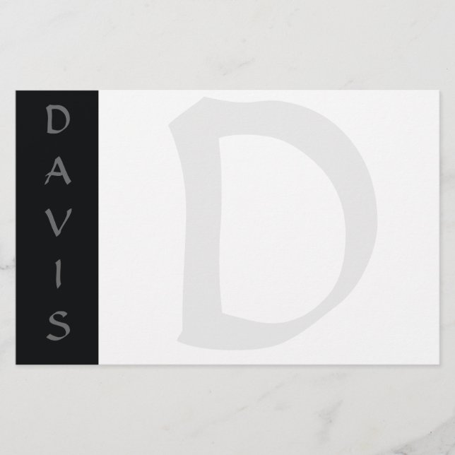 Papelería Estacionalidad o invitación personalizada (Anverso)