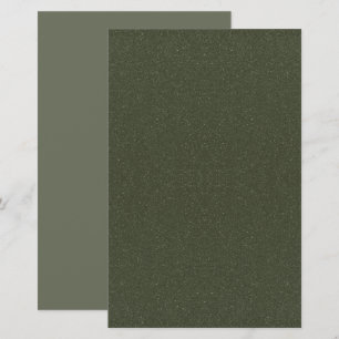 Papelería Estacionalidad verde de mosaico texturizado - Pers