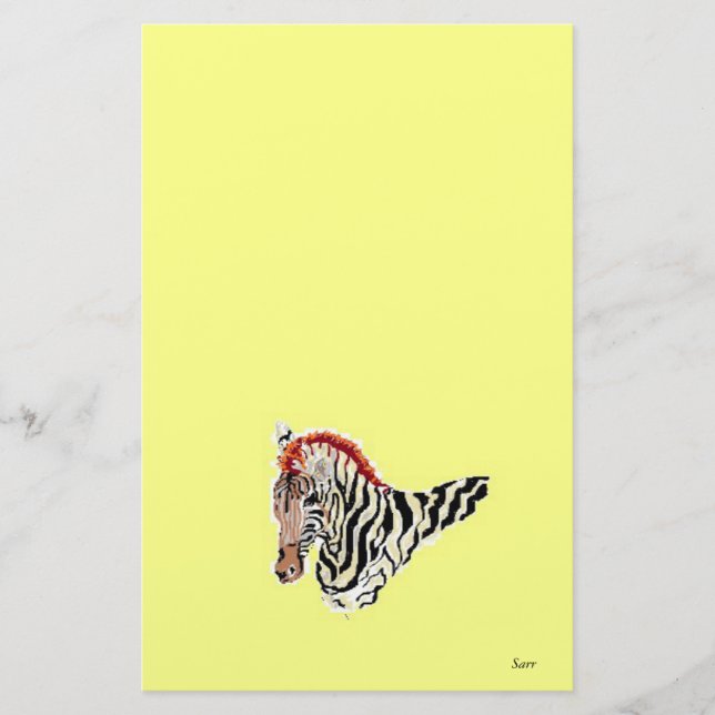 Papelería Estacionamiento / Cebra (Anverso)